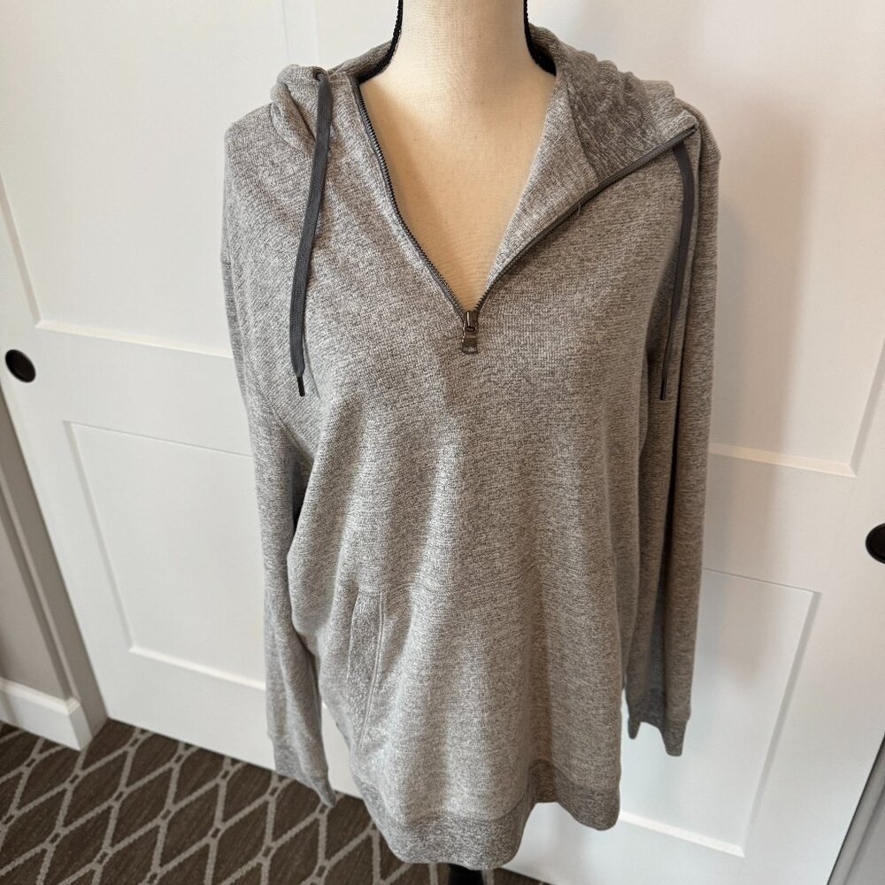 Banana Republic Men's Gray Hoodie Size XL EUC